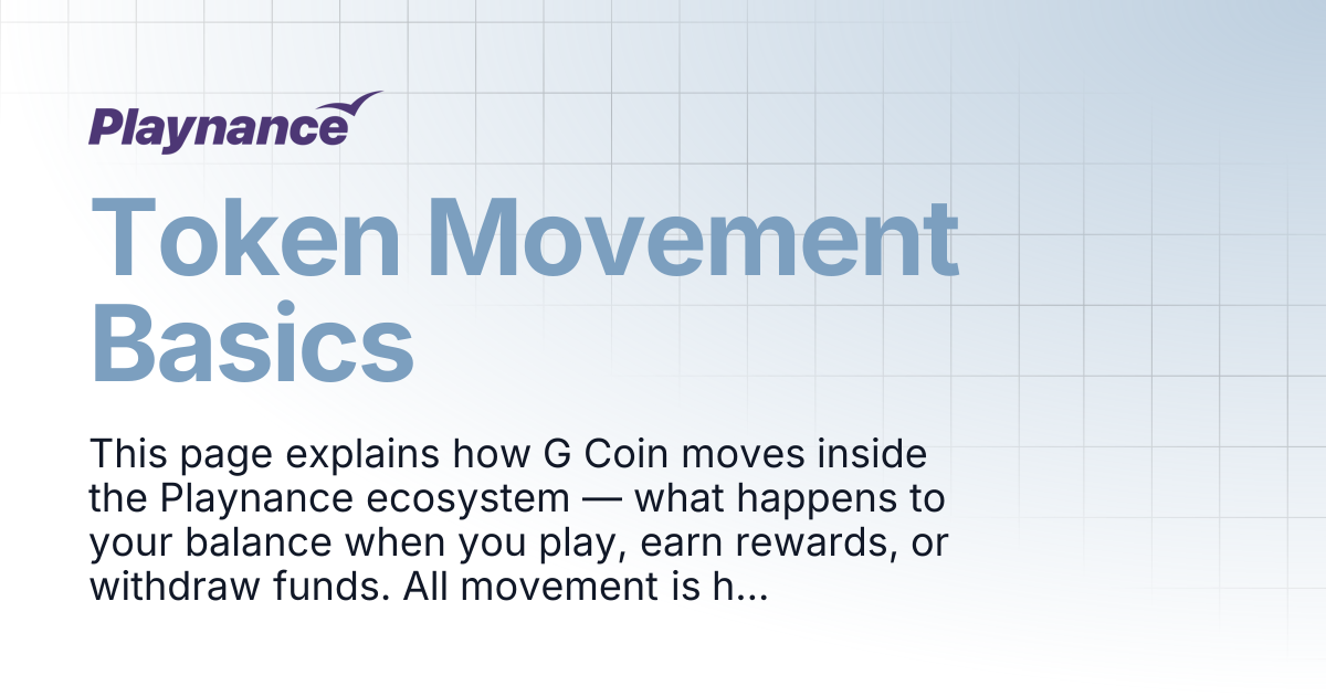 Token Movement Basics | On-Chain Infrastructure